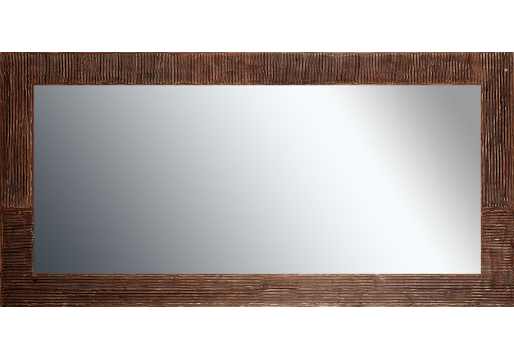 grote spiegel met houten lijst 150x 75 cm.