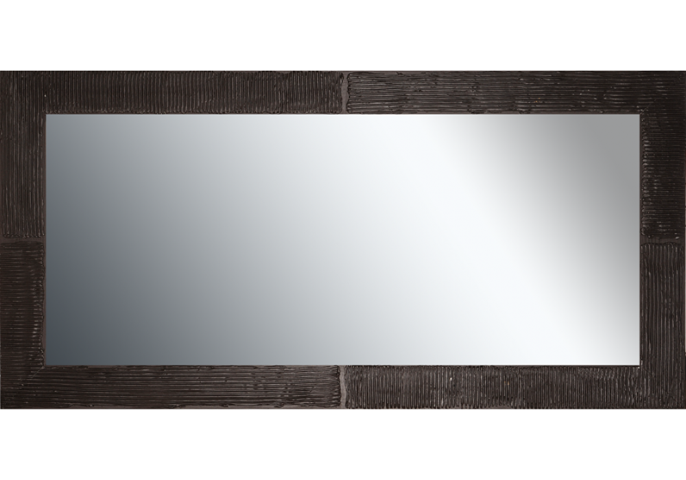Hedendaags Grote spiegel met houten lijst 150x 75 cm. AC-62