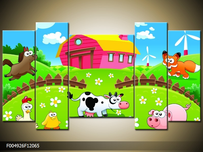 OP VOORRAAD Foto canvas schilderij Sprookje | 120x65cm | F004926