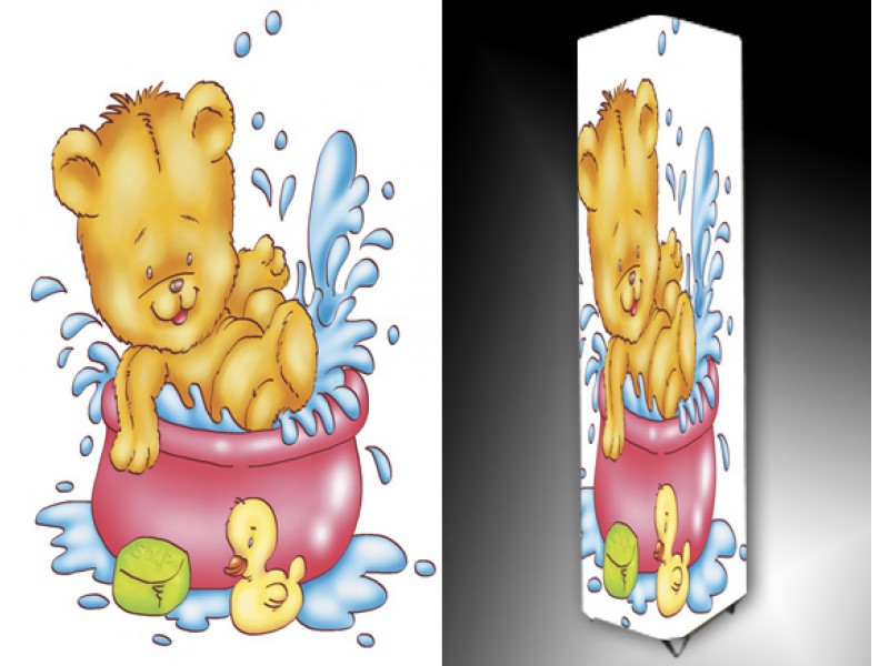 Staande lamp met ledverlichting 1909