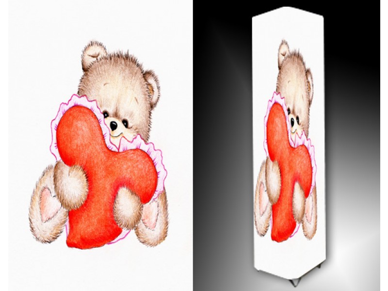 Staande lamp met ledverlichting 1960