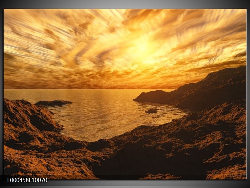 Foto canvas schilderij Natuur | Bruin, Geel, Oranje