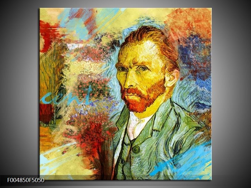 OP VOORRAAD  Foto canvas schilderij Modern  | 50x50cm | F004850