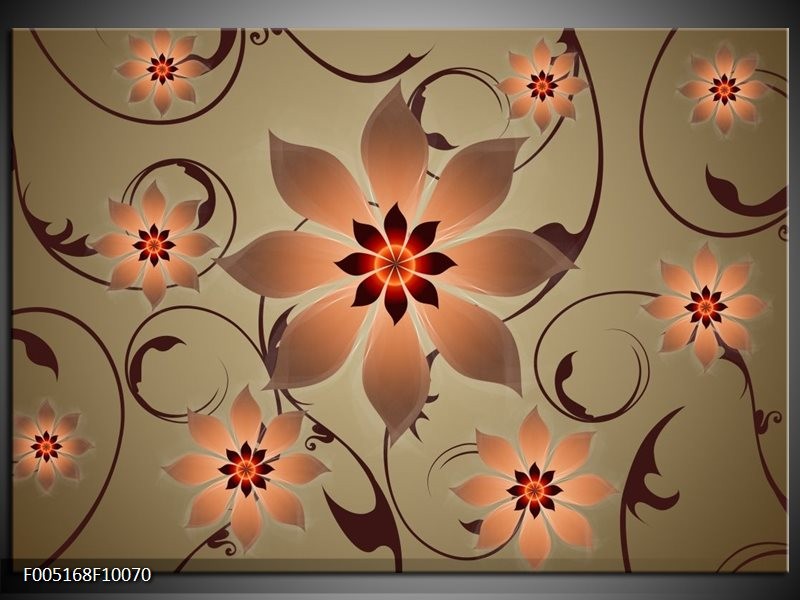 Foto canvas schilderij Modern | Grijs, Rood, Zwart