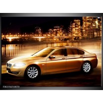 Foto canvas schilderij BMW | Geel, Goud, Zwart 