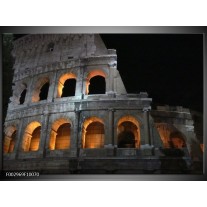 Foto canvas schilderij Rome | Geel, Grijs, Zwart 