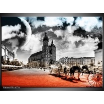 Foto canvas schilderij Design | Rood, Grijs, Zwart 