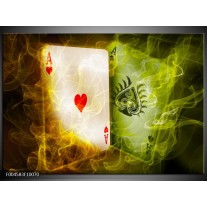 Foto canvas schilderij Spel | Rood, Groen, Geel 