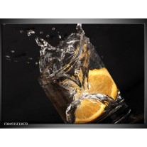 Foto canvas schilderij Keuken | Geel, Wit, Zwart 