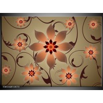 Foto canvas schilderij Modern | Grijs, Rood, Zwart 