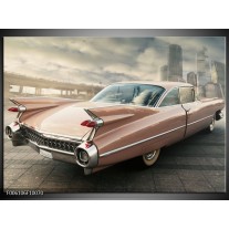 Foto canvas schilderij Oldtimer | Bruin, Grijs 