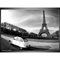 Canvas Schilderij Steden, Parijs | Zwart, Wit, Grijs