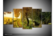 OP VOORRAAD Foto canvas schilderij Bomen | 150x70cm | F000972