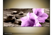 OP VOORRAAD Foto canvas schilderij Orchidee | 145x58cm | F004574