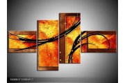 OP VOORRAAD Foto canvas schilderij Modern | 150x80cm4pcs| F004867