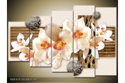 OP VOORRAAD Foto canvas schilderij Orchidee | 150x100cm 5pcsv2 | F005767