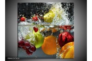OP VOORRAAD  Foto canvas schilderij Fruit | 50x50cm | F006015