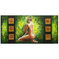 OP VOORRAAD Acrylverf schilderijen | Art | 100x50cm  | MP00694 