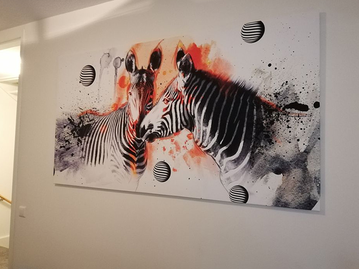 Canvas schilderij dieren 1 Luik GroepArt