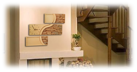 wandklokken wandklokken op canvas